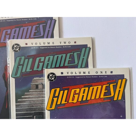 Gilgamesh II Comic Book Collection Iss. #1-4 By Jim Starlin & Steve Oliff ©1989 - Picture 3 of 7